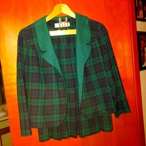 Jacket with matching skirt